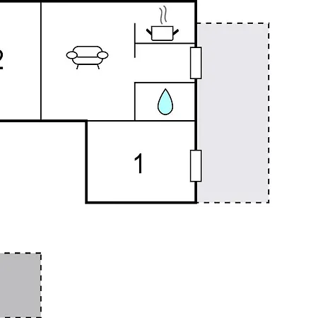 Apartament 2 Bedroom Stunning In